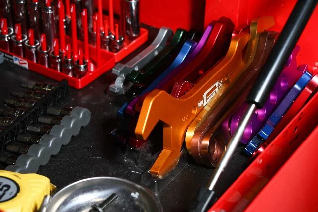 Mr. Gasket 7-Piece AN Wrench Set - 33200G